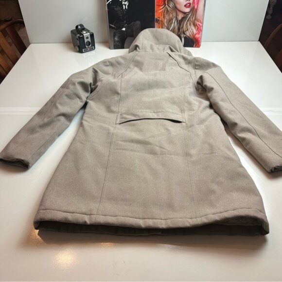 Merrell Tan Toggle Trench Coat - Picture 6 of 8